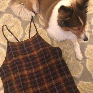 silence + noise plaid dress 🧸